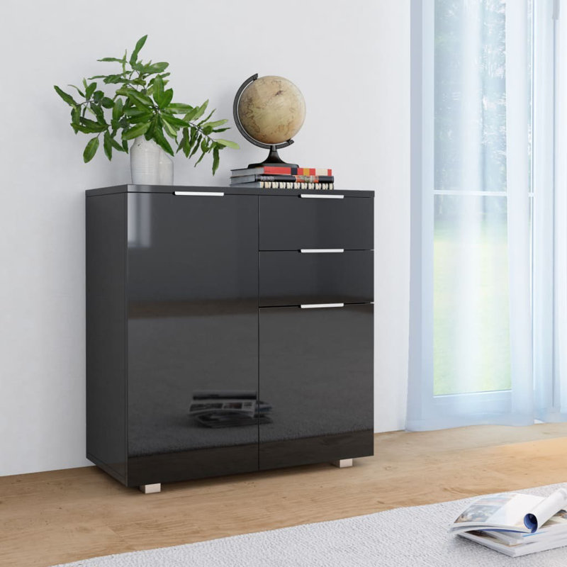 Brigdon Sideboard 71x35x80 cm, Black