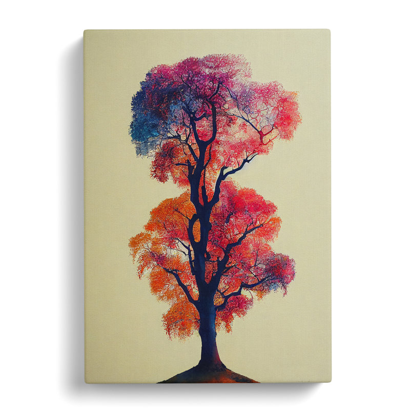 XC1022-15X A Brilliant Tree - Wrapped Canvas Print, 76cm H x 50cm W x 3cm D
