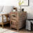 Puaina Solid Wood Top 1 End Table with Storage