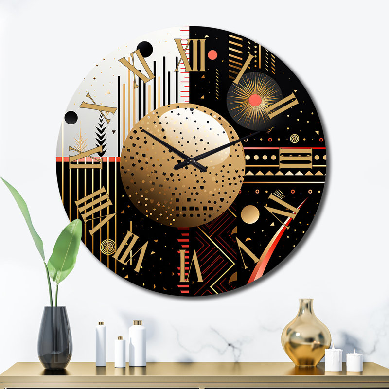 Horloge murale Boho Chic Bliss, Très grand