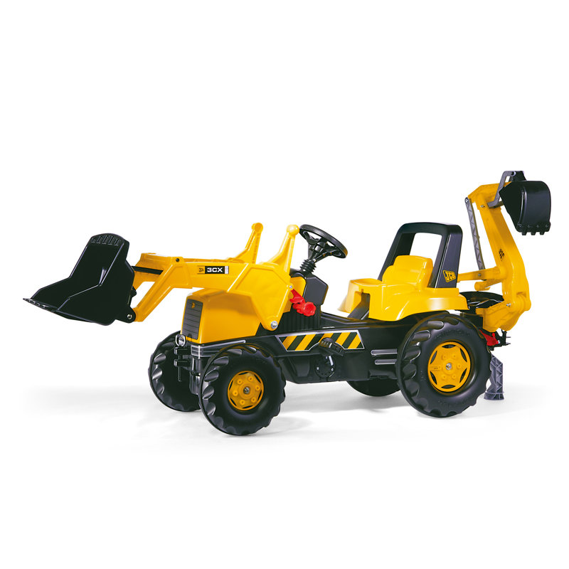Rolly Toys JCB Tractor with Frontloader & Rear Excavator
