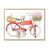 Toile naturelle avec cadre flottant
