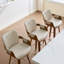Tabouret de bar pivotant à hauteur de comptoir Modern-10994757