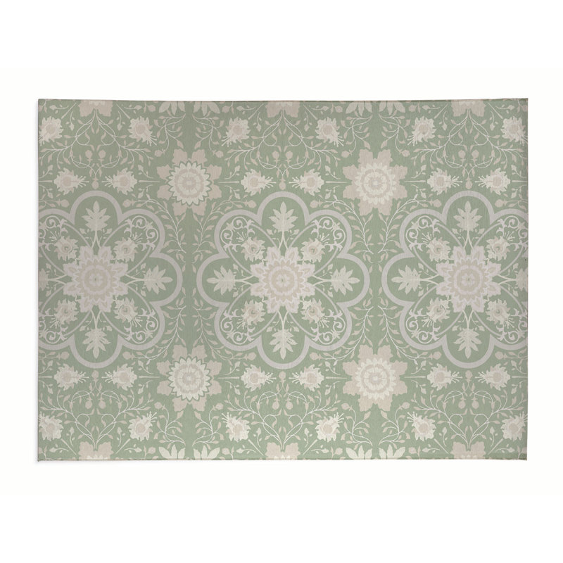 Tapis de cuisine Skyler, Sauge, Rectangle 5 pi x 7 pi