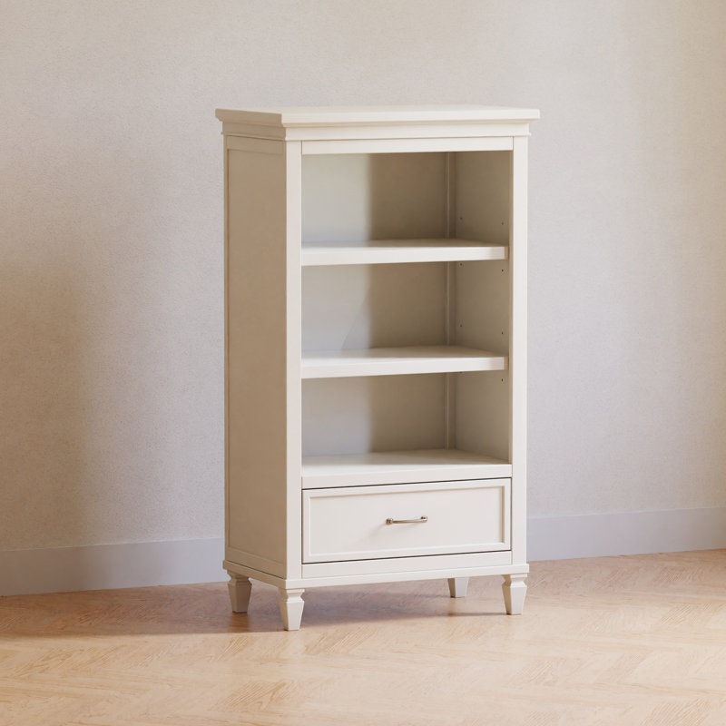 Darlington Classic French Country Inspired Kids Bookcase in Warm White