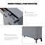 Armoire de rangement pour chaussures pour le vestibule, range-chaussures autoportant avec 2 tiroirs rabattables, range-chaussures dissimulé pour garde-robe de couloir-1254761340