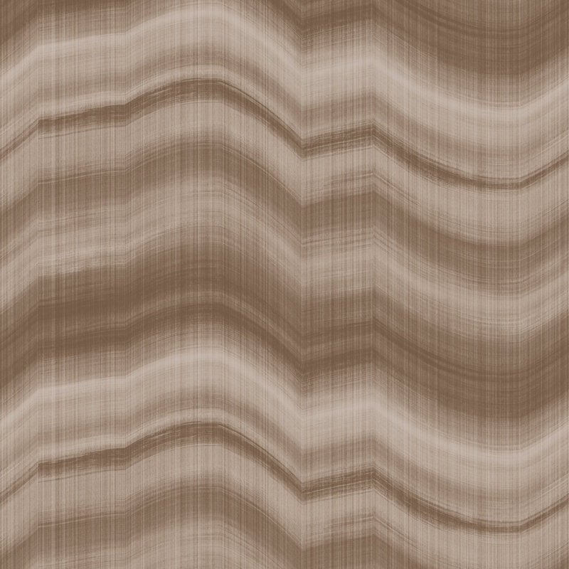 Zen 1000cm x 53cm Wallpaper Roll, Brown