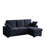 Multi - Functional Sectional Sofa Ensemble Featuring A Removable Cup Holder Tray, Storage - Integrated Chaise And Adjustable Backrests-1744954336