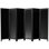 6 Ft. Tall Adjustable Shutter Room Divider White 3 Panel