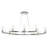 Curved Modern Chandelier with Clear Cylinder Glass-111187543-111187544-111187547