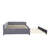 Upholstered Daybed with Trundle,sturdy wooden bed frame, modern diamond grid design,for Bedroom, Guest Room-1821541897