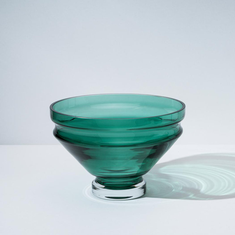 Relae Small Bowl, 9.06" H x 5.91" W x 5.91" D, Green