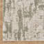Tapis moderne à poils longs abstraits, lavable, couleur ivoire et vert mousse-165855898-165855902