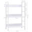 Kaelynn 90.5 cm H x 27.6 cm W Standard Bookcase-439934867-439934876
