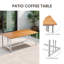 Ensemble de conversation avec table basse Coan-1383531653