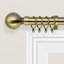 Nuha Iron Adjustable 210cm to 120cm 2.8cm Single Curtain Pole-1271419248-1261489687