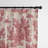 Toile De Jouy 100% Cotton Toile Room Darkening Pinch Pleat Single Curtain Panel-60220700-60220715