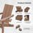 Wolak Folding Adirondack Chair with Cup Holder-265647080