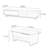 Simple solid wood coffee table TV cabinet combinat