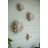D7.5x3" Handmade Boho Plants & Flowers Wall Decor on Ceramic / Porcelain-1001041345