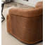 Broderic Faux Leather Swivel Barrel Chair-1979426728