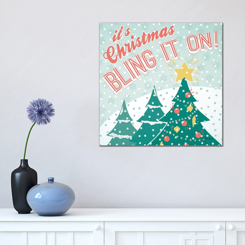 Vintage Christmas IX by Janelle Penner - Wrapped Canvas Print, 45.72 cm H x 45.72 cm W x 1.91 cm D