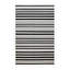  Tapis lavable rayé noir et blanc-1683014122