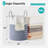 Woven Rope Laundry Hamper with Handles Durable Storage Basket-1169082818-1169082831