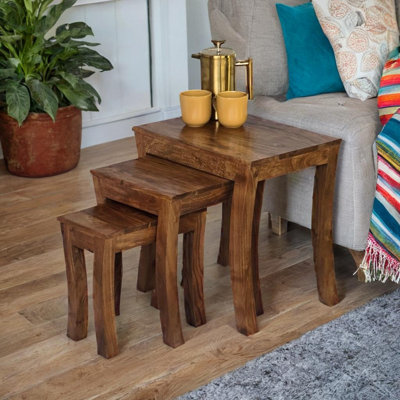 Solid Wood Nesting Tables