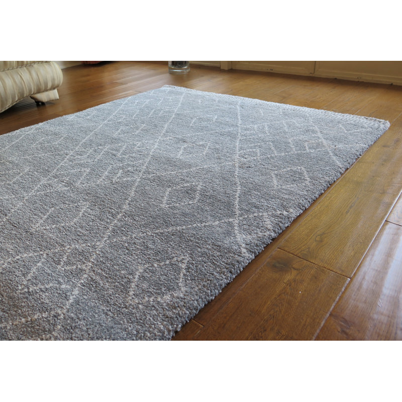 Sewell Geometric Shag Area Rug, Rectangle 160 x 230cm