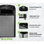 Poubelle en acier inoxydable 47 gallons 471-2 Series