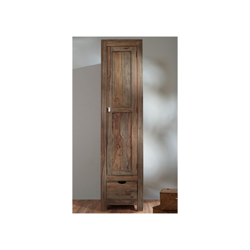 Nature 1 Door Solid Wood Wardrobe