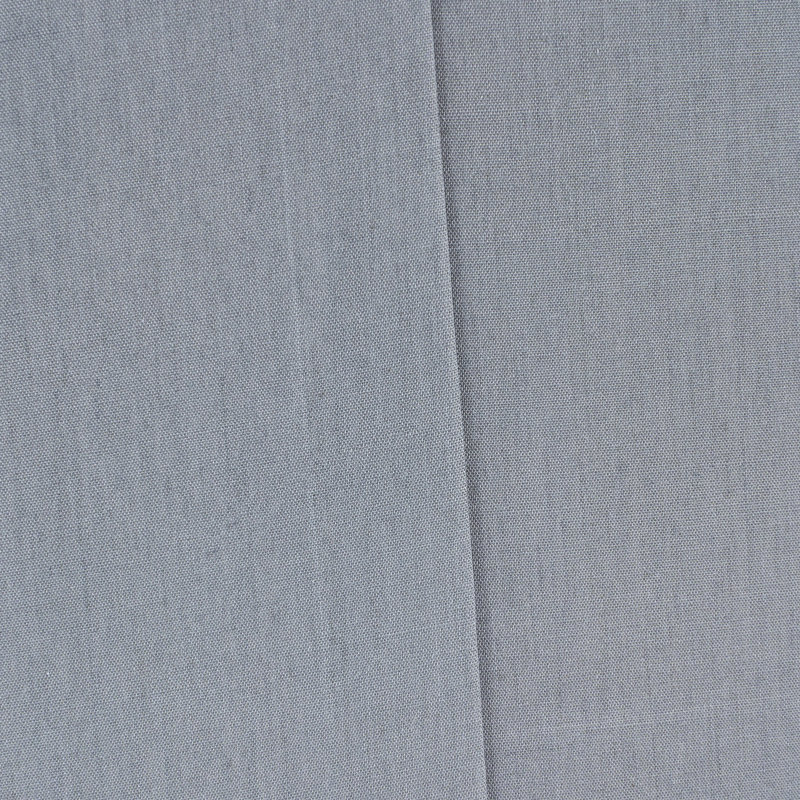 24cm H Cotton Oval Lamp Shade ( Uno ), Steel Grey