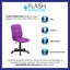 Mid-Back Quilted Vinyl Swivel Task Office Chair-1225113997-1225113993