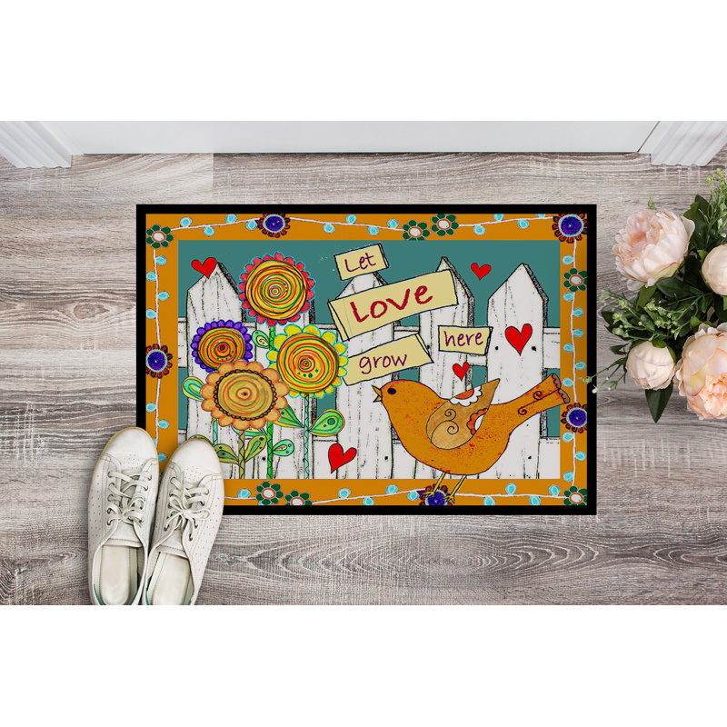 Vevay Non-Slip Outdoor Doormat, Rectangle 2' x 3'