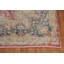 Tapis rose délavé traditionnel 10 x 13