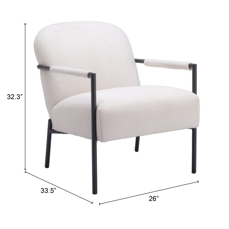 Fauteuil large 26 po Chicago