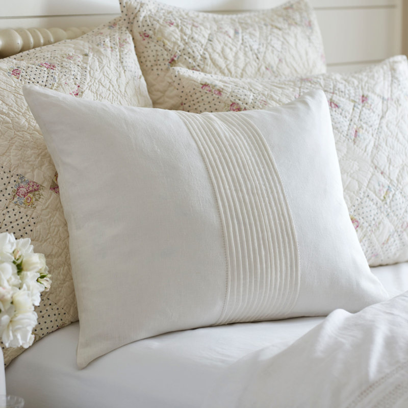 Mason Linen Sham, Cream, Euro