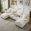Modular Corduroy Sectional Sofa Bed With Storage And Convenient Features, Ideal For Living Room, Apartment Or Lounge-1617932657
