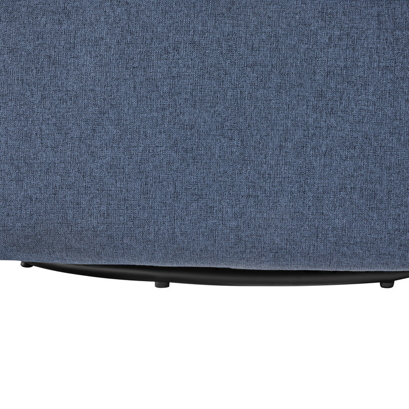 Chaise pivotante bleue, Bleu