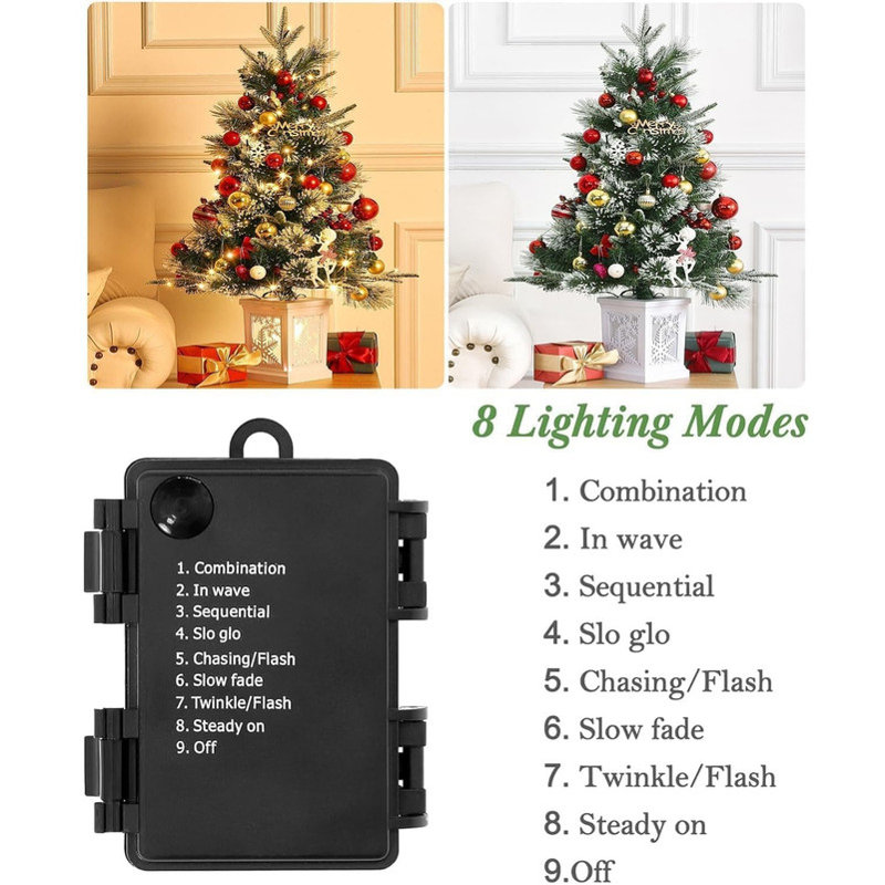 1097.3cm H Lighted Artificial Christmas Tree