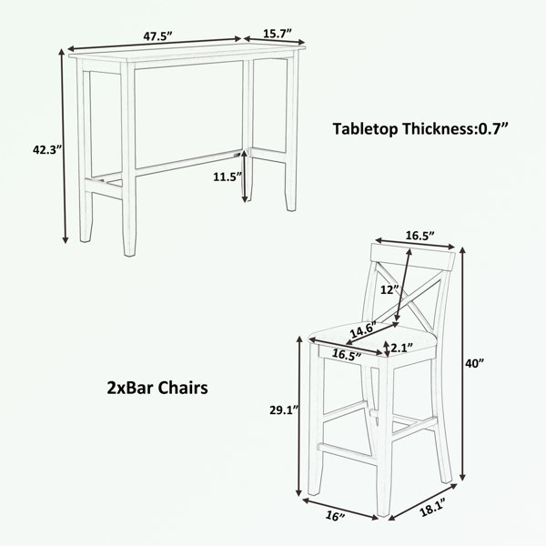 Dimensions du produit