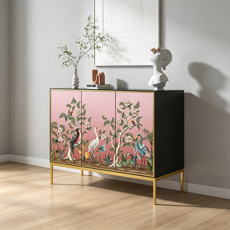 Chinese Style Solid Wood Storage Cabinet