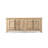 Rowan 91" Reclaimed Pine 4-Door Crossbar Sideboard Cabinet