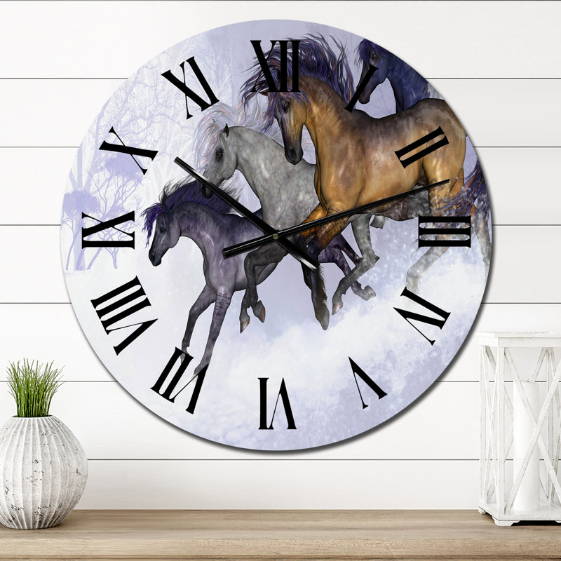 Horloge murale surdimensionnée, Moyen