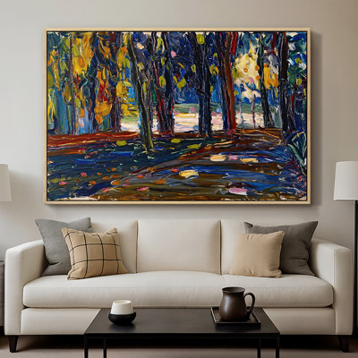 Autumn Study, 1908-Wassily Kandinsky-Framed Gallery Wrapped Canvas