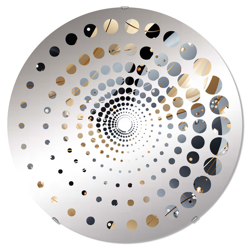 Circle Wall Mirror, 23.6" x 23.6"