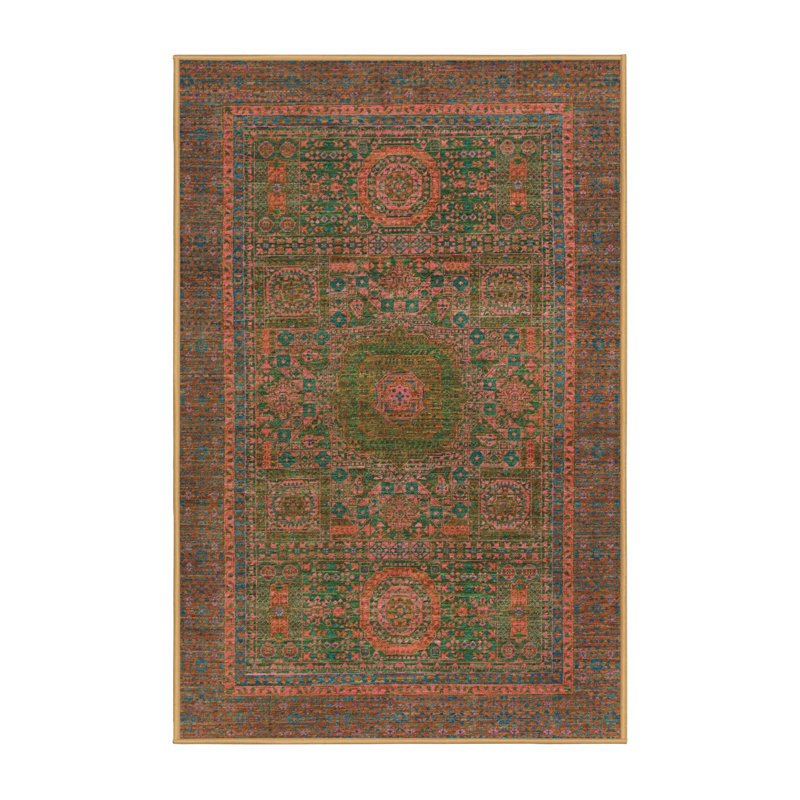Abstract Indoor Rug, Rectangle 8' x 12'