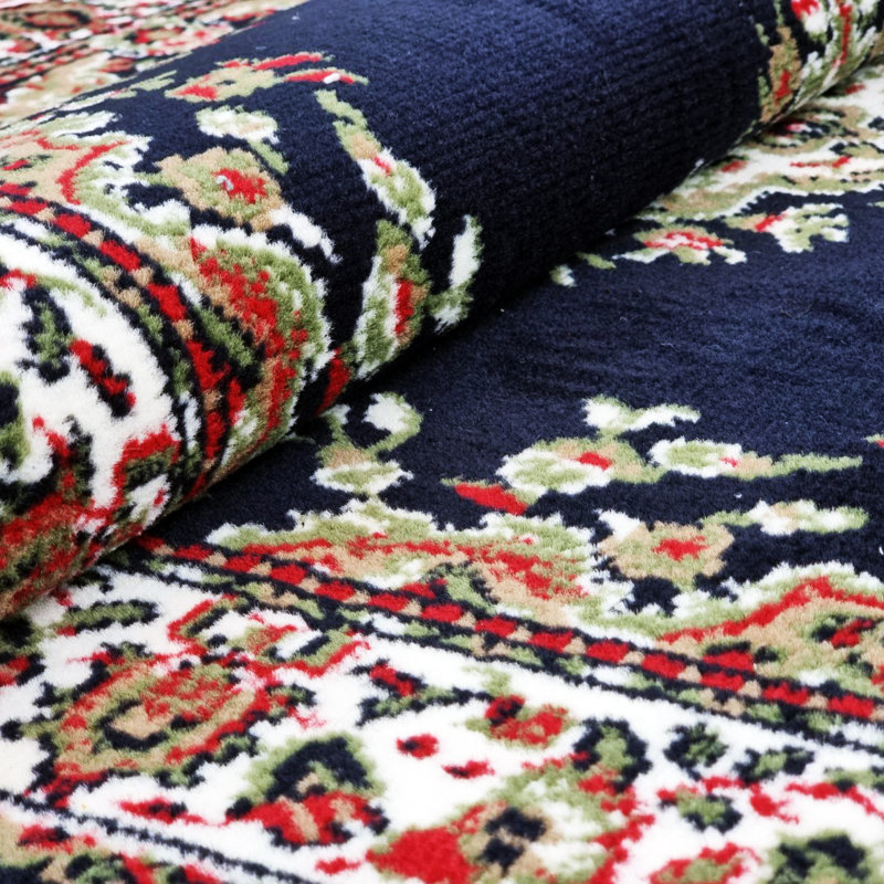 Neve Navy Rug, Rectangle 200 x 290cm