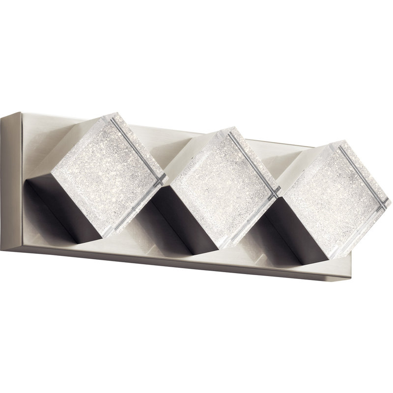 3 - Light Dimmable LED Bath Bar